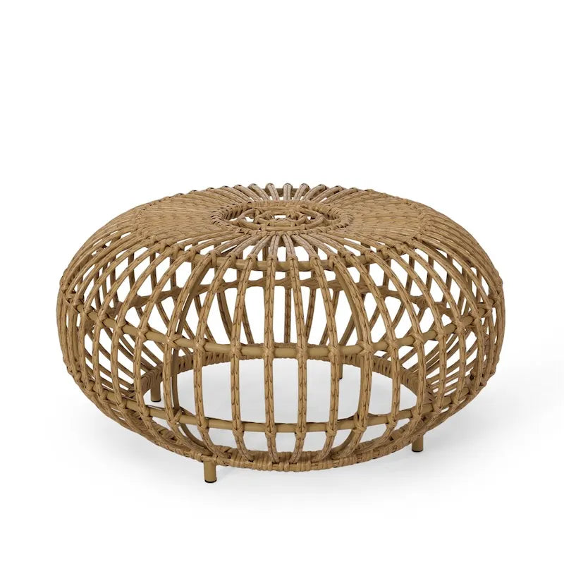 29.5 Wicker Coffee Table