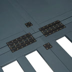 Queen Size Murphy Bed with Large Drawer,USB Ports and Outlets