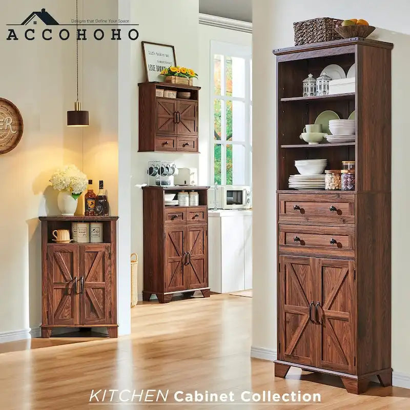 24 Farmhouse Bathroom Floor Cabinet, Wide Bathroom Storage Cabinet