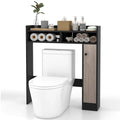 Costway Over the Toilet Bathroom Cabinet Floor Storage Organizer with - See Details
