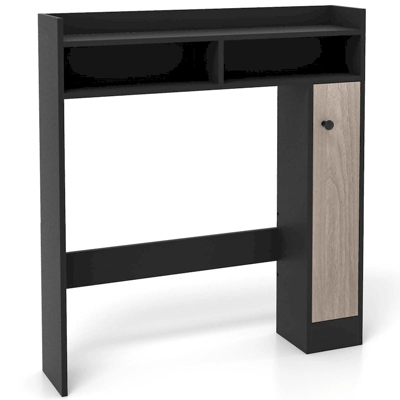 Costway Over the Toilet Bathroom Cabinet Floor Storage Organizer with - See Details