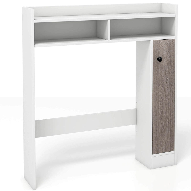 Costway Over the Toilet Bathroom Cabinet Floor Storage Organizer with - See Details