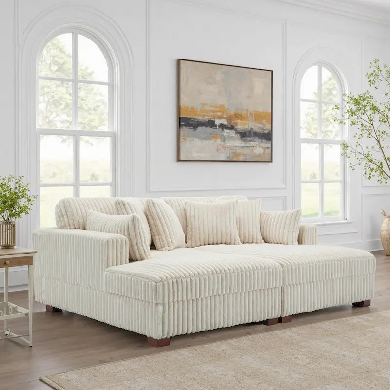 DREAMSIDEA Oversized Modular Sectional Sofa