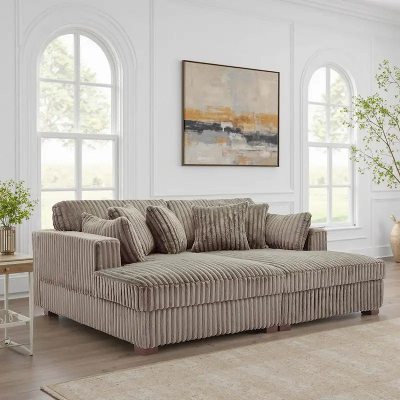 DREAMSIDEA Oversized Modular Sectional Sofa