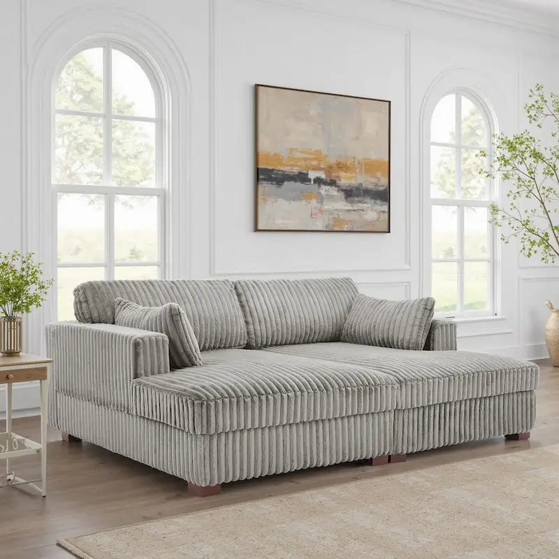 DREAMSIDEA Oversized Modular Sectional Sofa