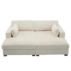 DREAMSIDEA Oversized Modular Sectional Sofa