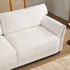 110 Modular Sectional Sofa, L-Shape Sofa with USB and Type-C Charger