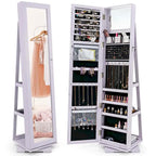 Armoire Jewelry Cabinet Standing Jewelry Organizer