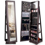 Armoire Jewelry Cabinet Standing Jewelry Organizer