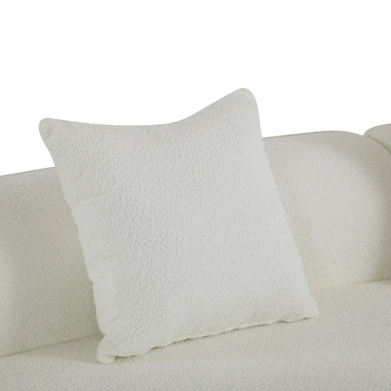 Christopher Knight Home - Linda Fabric Curved Sectional Sofa