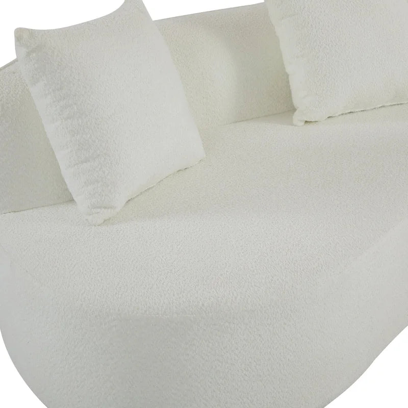 Christopher Knight Home - Linda Fabric Curved Sectional Sofa