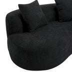 Christopher Knight Home - Linda Fabric Curved Sectional Sofa