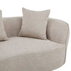 Christopher Knight Home - Linda Fabric Curved Sectional Sofa