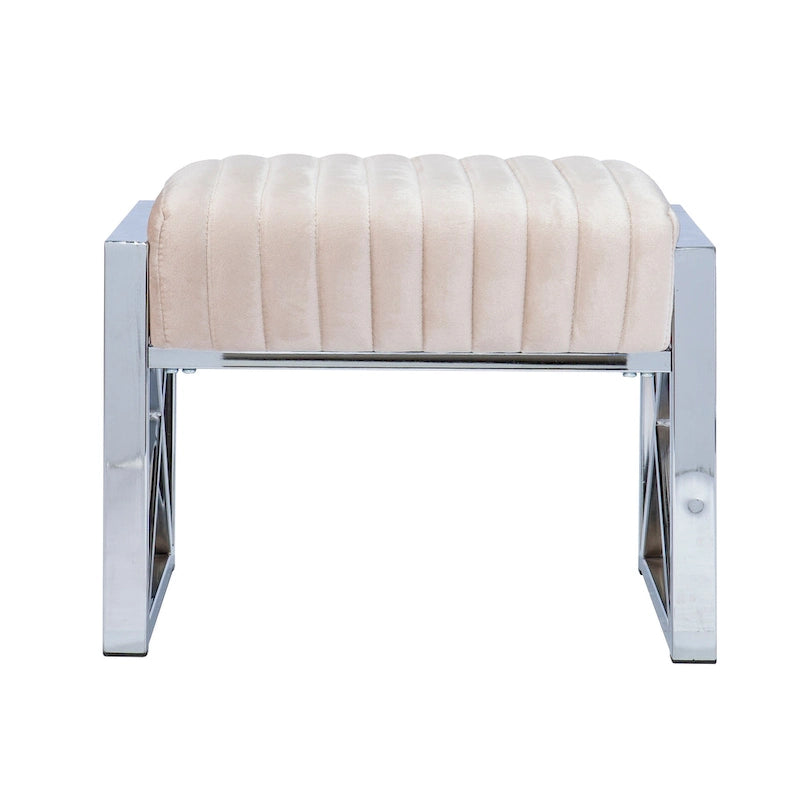 SEI Furniture Brent Fabric Ottoman