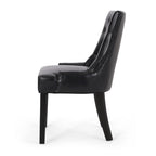 Cheney Tufted Dining Chairs (Set of 4) by Christopher Knight Home