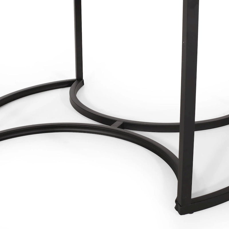 Gerrish Modern Industrial Coffee Table Set by Christopher Knight Home