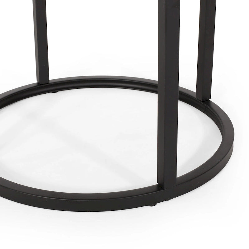 Gerrish Modern Industrial Coffee Table Set by Christopher Knight Home