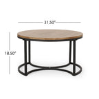Gerrish Modern Industrial Coffee Table Set by Christopher Knight Home