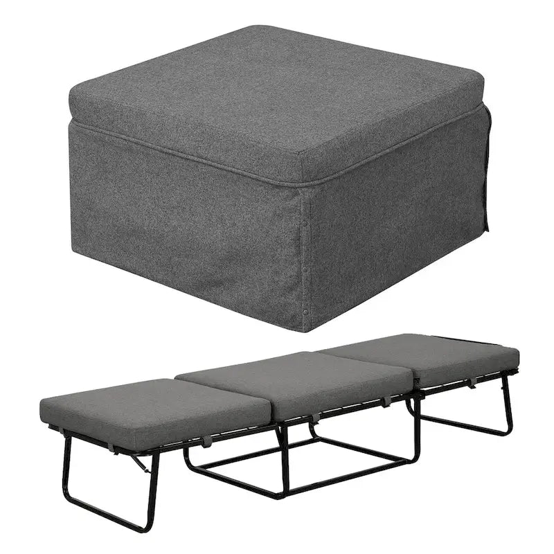 Convenience Concepts Designs4Comfort Folding Bed Ottoman Coffee Table