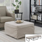 Convenience Concepts Designs4Comfort Folding Bed Ottoman Coffee Table