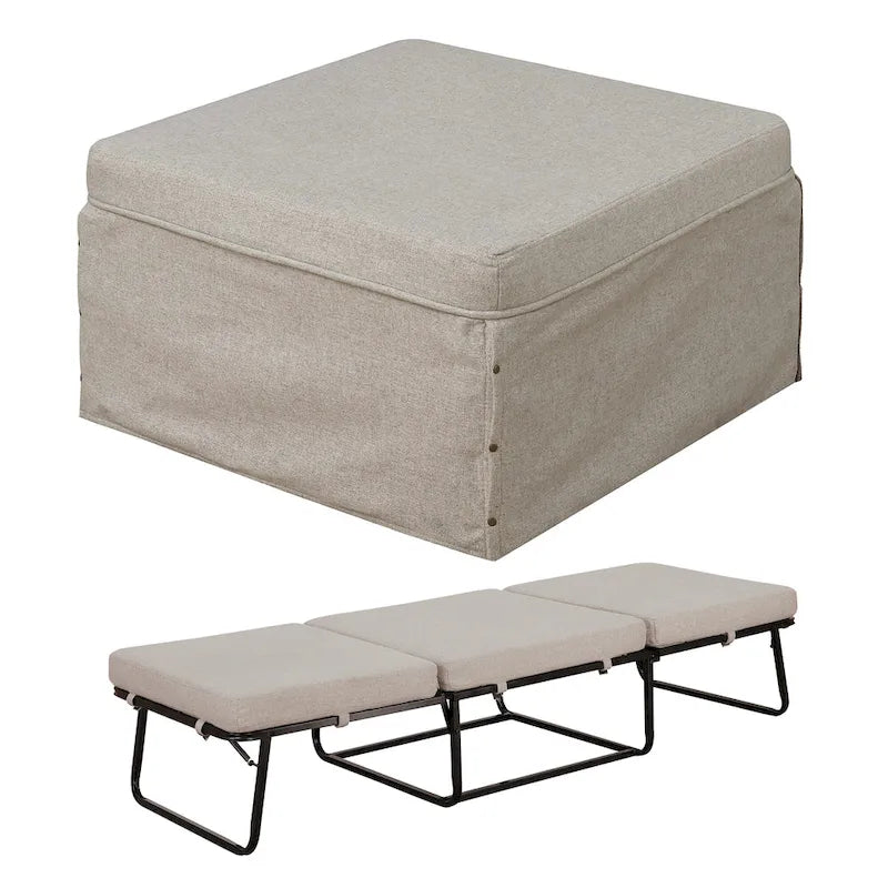 Convenience Concepts Designs4Comfort Folding Bed Ottoman Coffee Table