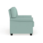 Charmayne Transitional Linen Padded Chair with Rolled Arms by Furniture of America