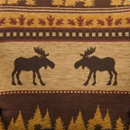 Hickory Log Footstool