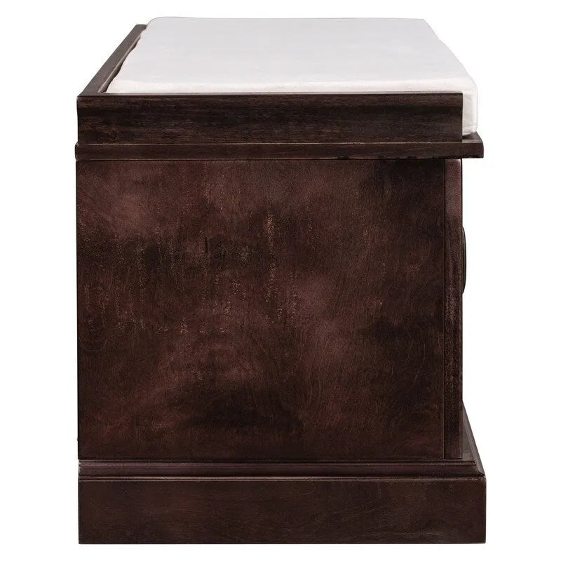 Storage Bench with 2 Drawers and 2 Cabinets