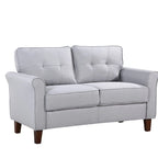 Kouchouk 54.5 Linen Flared Arm Loveseat