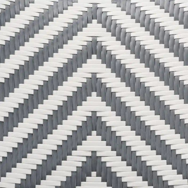 Wagner Modern French styled Natural Rattan Bistro Chair with Weaving