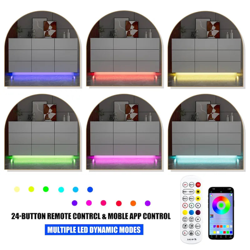 9 Drawers Chest Of Dresser Storage Tower Cabinet Bedroom Organizer with Light