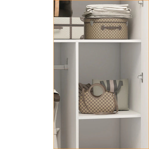 63W x 70.9H Armoire Two Cabinet With Four Doors Large