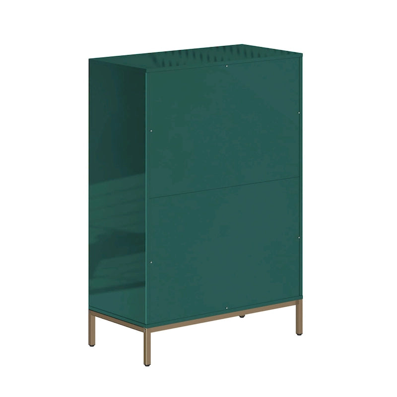 Clihome Wooden 5-Drawer Storage Chest