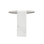 Set of 2 Round Nesting Coffee Table Set