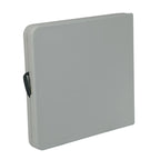 5' Resin Multi Purpose Center Fold Table with Wheels