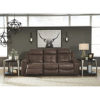Jesolo Contemporary Reclining Sofa Coffee