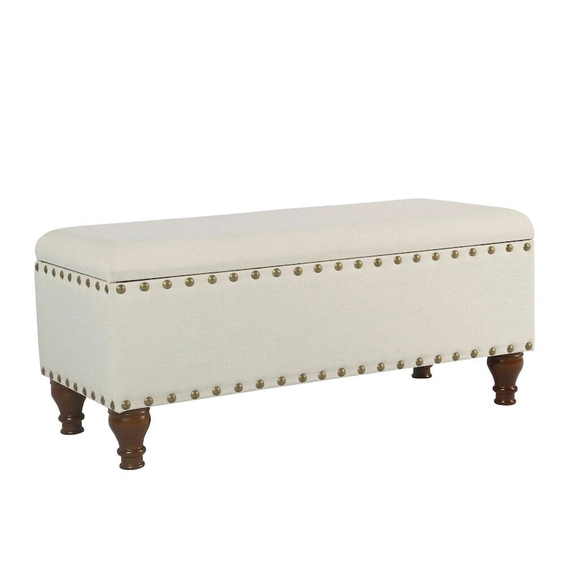 Copper Grove Raush Tufted Linen Storage Bench