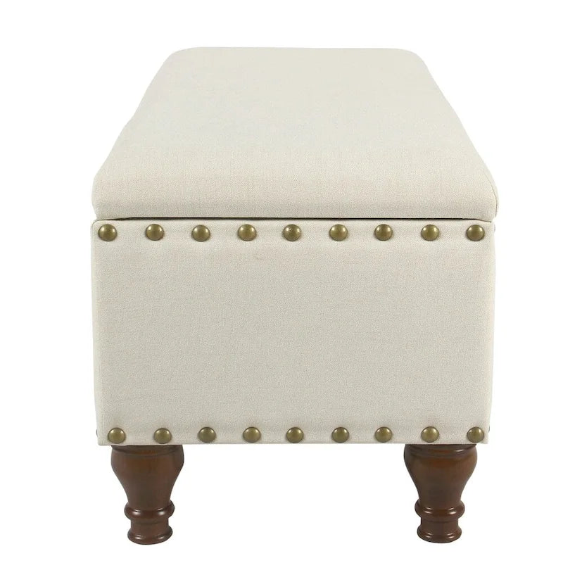 Copper Grove Raush Tufted Linen Storage Bench