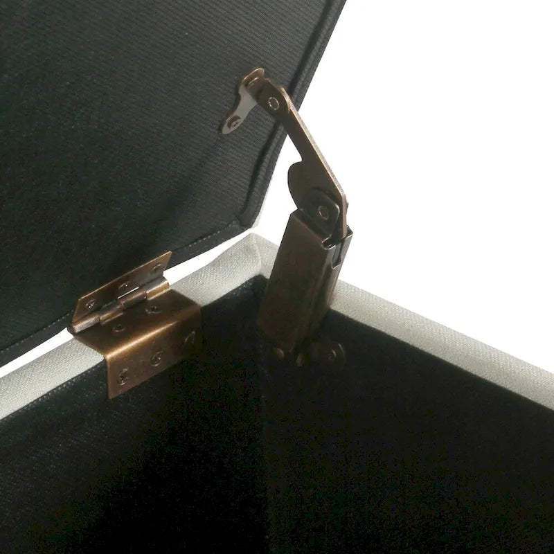 Copper Grove Raush Tufted Linen Storage Bench