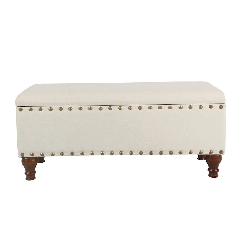 Copper Grove Raush Tufted Linen Storage Bench