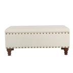 Copper Grove Raush Tufted Linen Storage Bench