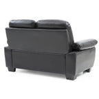 Marta Faux Leather Loveseat