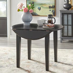 Simple Living Rollo Solid Wood Drop Leaf Dining Table