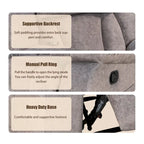 Super Comfortable Standard Size Heating and Massage Recliner Chair