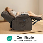 Super Comfortable Standard Size Heating and Massage Recliner Chair