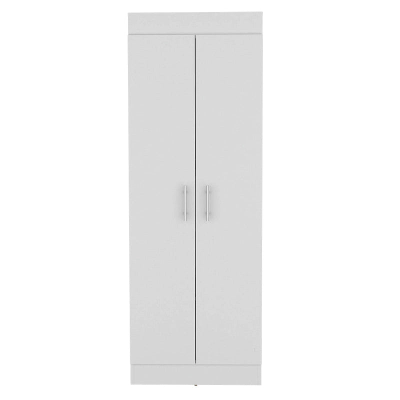 Nepal Pantry Cabinet, Space-Efficient 2-Door Design