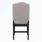 Dining Table Set with Extendable Table and 4 Upholstered Chairs