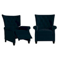 Copper Grove Plush Pushback Recliner Chairs (Set of 2)