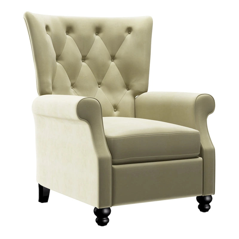 Copper Grove Plush Pushback Recliner Chairs (Set of 2)