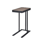 Schofield Industrial 20-inch Metal C-Shape Slide-open Top Side Table by Furniture of America